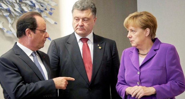 Порошенко повідомив, про що буде говорити з Олландом та Меркель 
