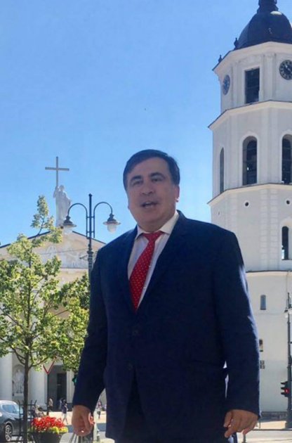Саакашвили из Польши перебрался в Литву