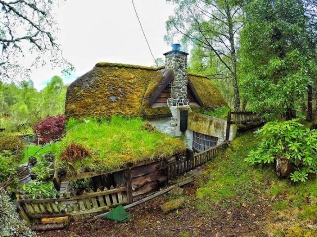 В Шотландии был обнаружен домик хоббита. Фото