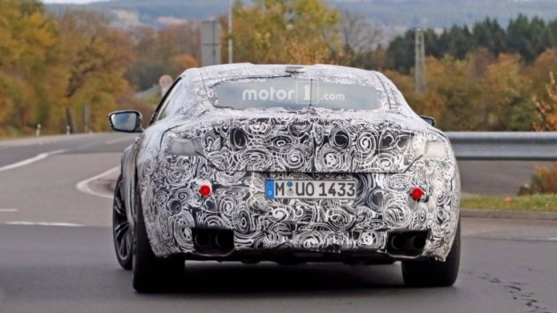 Фотошпионы сняли тесты «заряженного» купе BMW M8