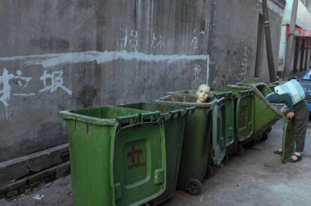 Такого вы еще не видели: необычные уличные снимки от талантливого китайца. Фото