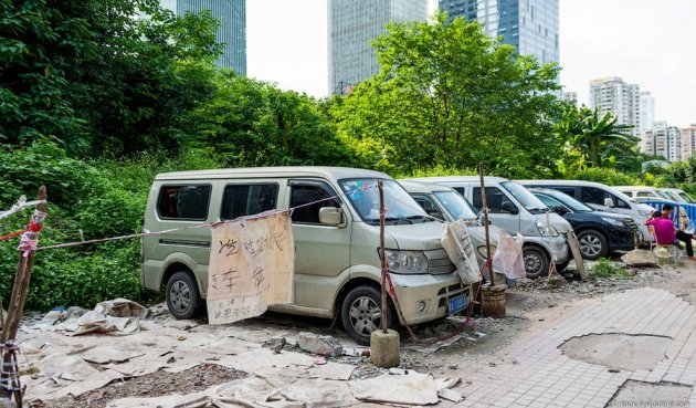 Исчезающие трущобы китайского Гуанчжоу. Фото