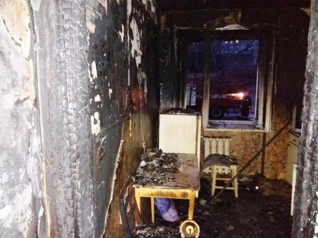 Мощный пожар в Запорожье: есть погибший и пострадавшие