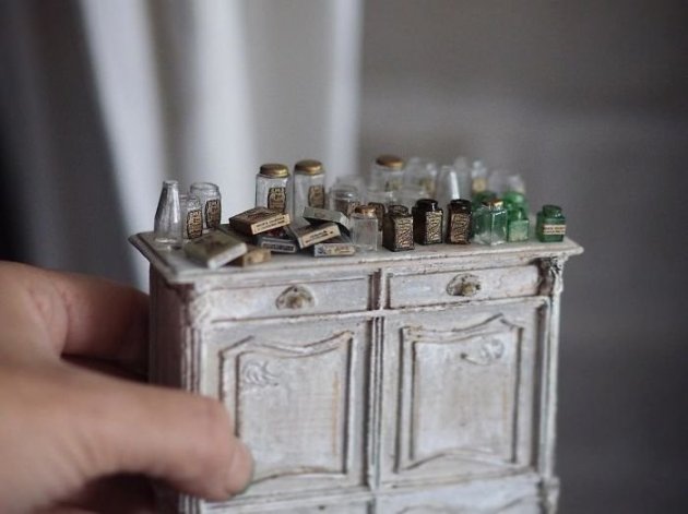 Невероятные миниатюры в стиле ранней «промышленной революции». Фото
