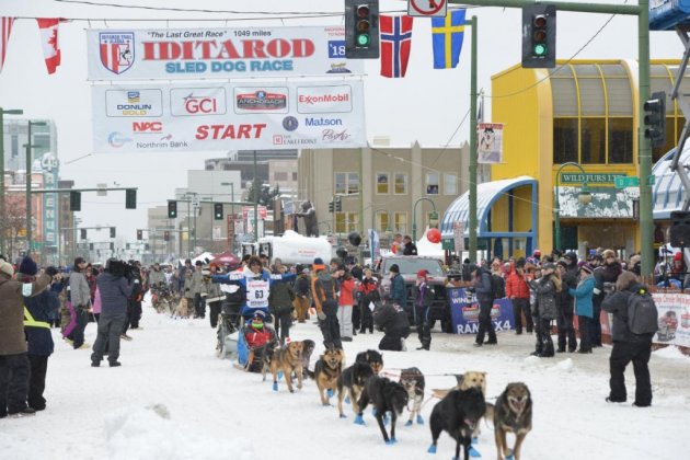 На Аляске стартовали самые знаменитые гонки. Фото