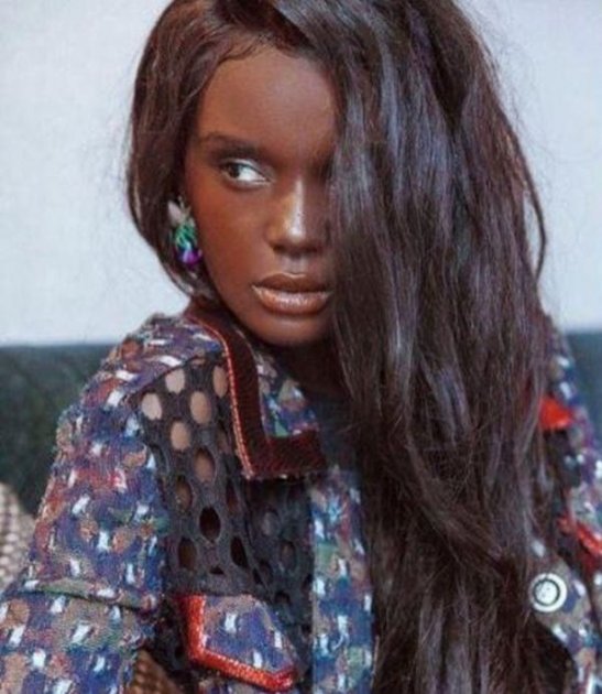 Как кукла: невероятные снимки темнокожей модели. Фото