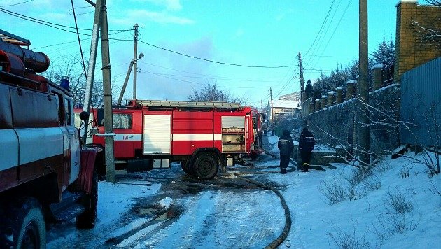 Пожар в Бердянске: хозяин дома сгорел заживо