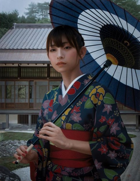 Невероятно реалистичные портреты от японского художника. Фото