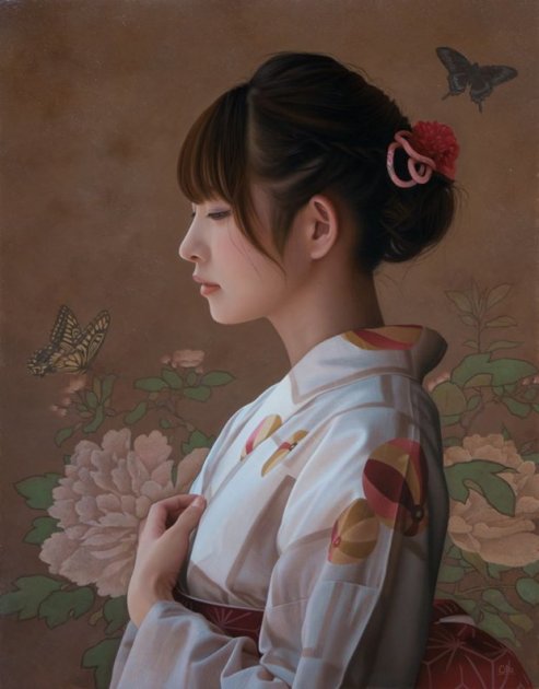 Невероятно реалистичные портреты от японского художника. Фото