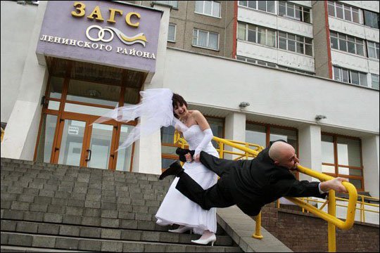 Фото приколы на свадьбе (10 фото)