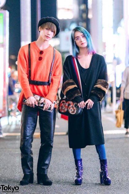 Так выглядят японские модницы и модники. Фото