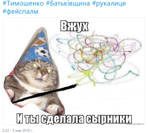 Сеть развеселили фотожабы на сырники от Тимошенко