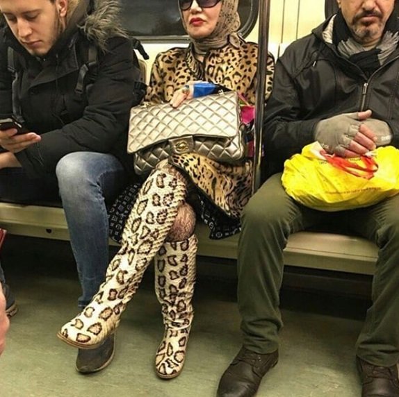 Цвет настроения "леопардовый": уморительные фото современных модниц