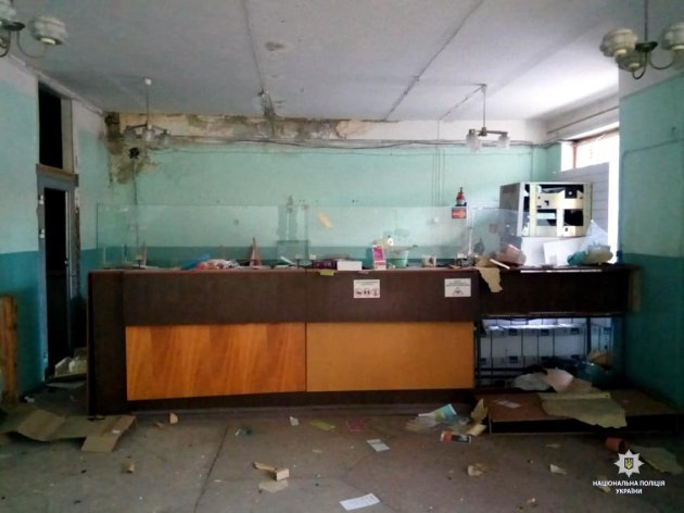 В Харькове неизвестные подорвали и ограбили банкомат. Видео