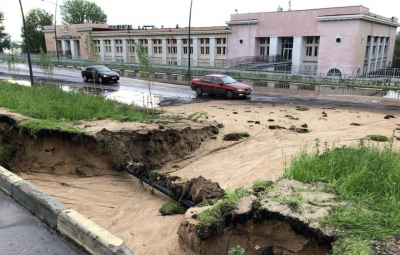 Пользователи высмеяли разруху в одном из российских городов