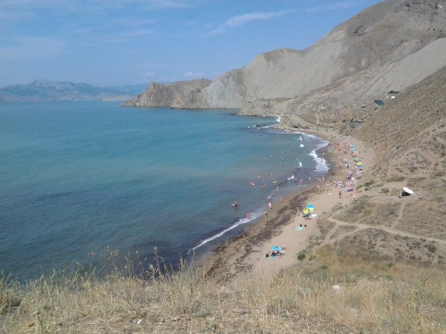 У мережі з'явилися фото пляжів материкової України і в Криму