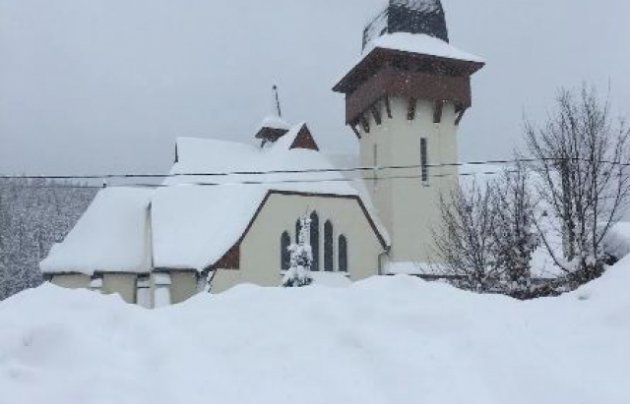 Словаччину завалило снігом. Фото