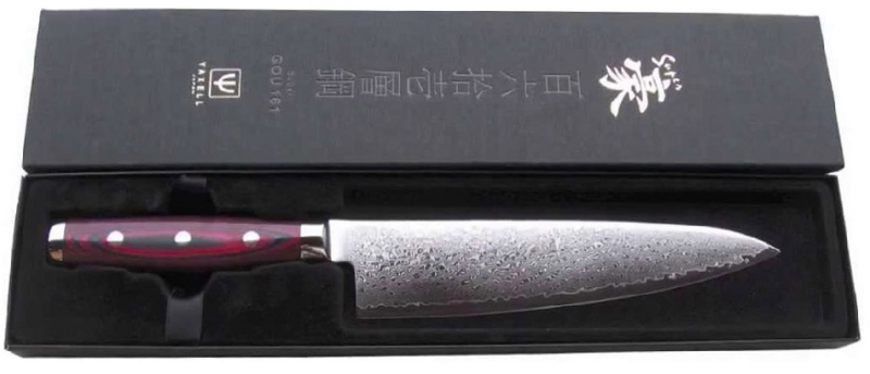 Качественные кухонные ножи из дамасской стали Yaxell (Япония)